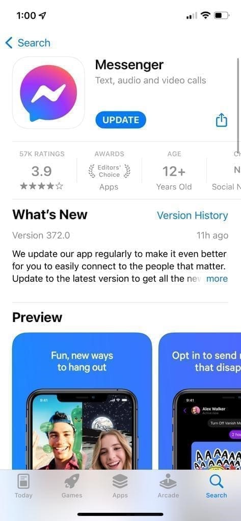 Facebook Messenger 1 facebook messenger