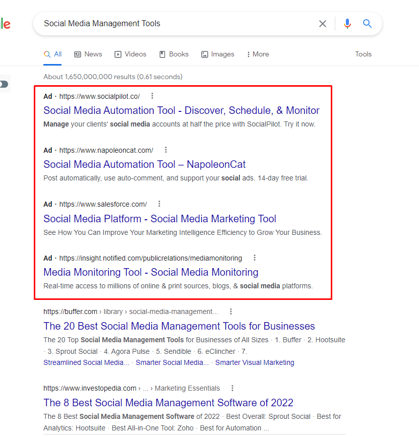 Pay Per Click (PPC) 1 pay per click