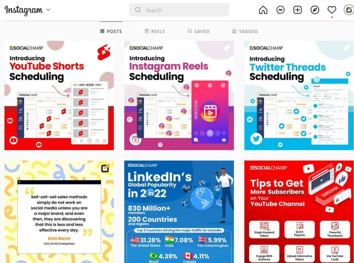 Grid Meaning: Instagram & Design Grids Explained | Social Champ 1 Grid