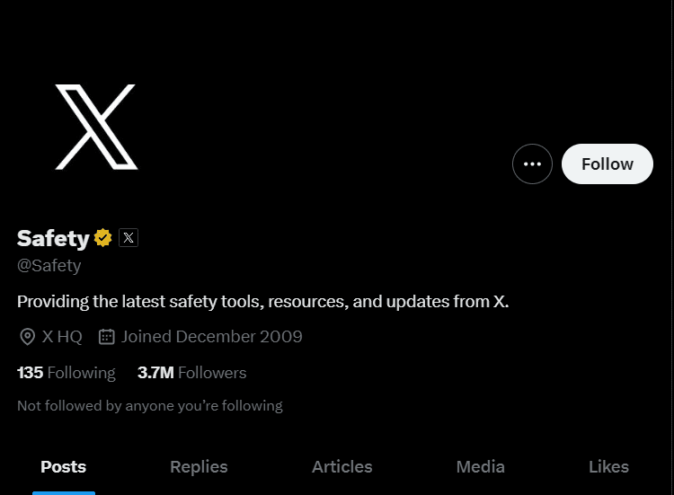 X Renames the “Trust and Safety” Group to just “Safety”: Here’s Why 1 A snapshot of X