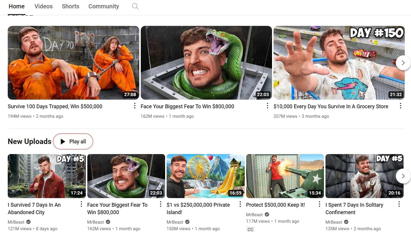 YouTube Reveals Secrets Behind MrBeast's Click-Worthy Thumbnails 1 Mr beast youtube