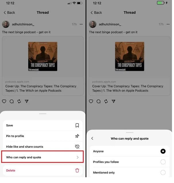 Threads Introduces Quote Control Feature 1 Threads