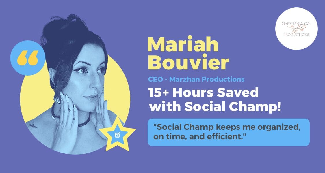 Marzhan Productions Case Study With Social Champ