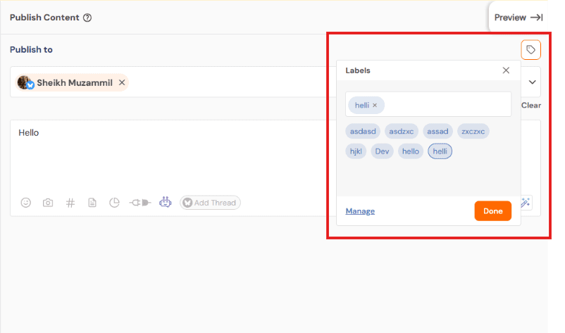 Elevate Your Content Organization: Social Champ Adds Post Labels 1 Post Labels in Social Champ