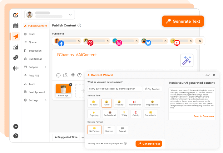AI-Powered Posting Suggestions