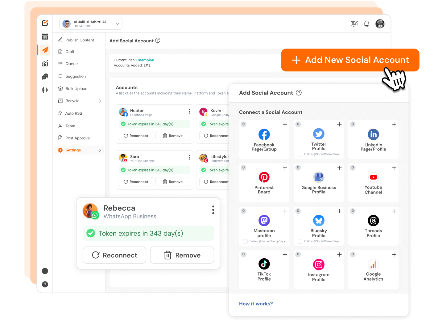 Multi-Account and Multi-Platform Support