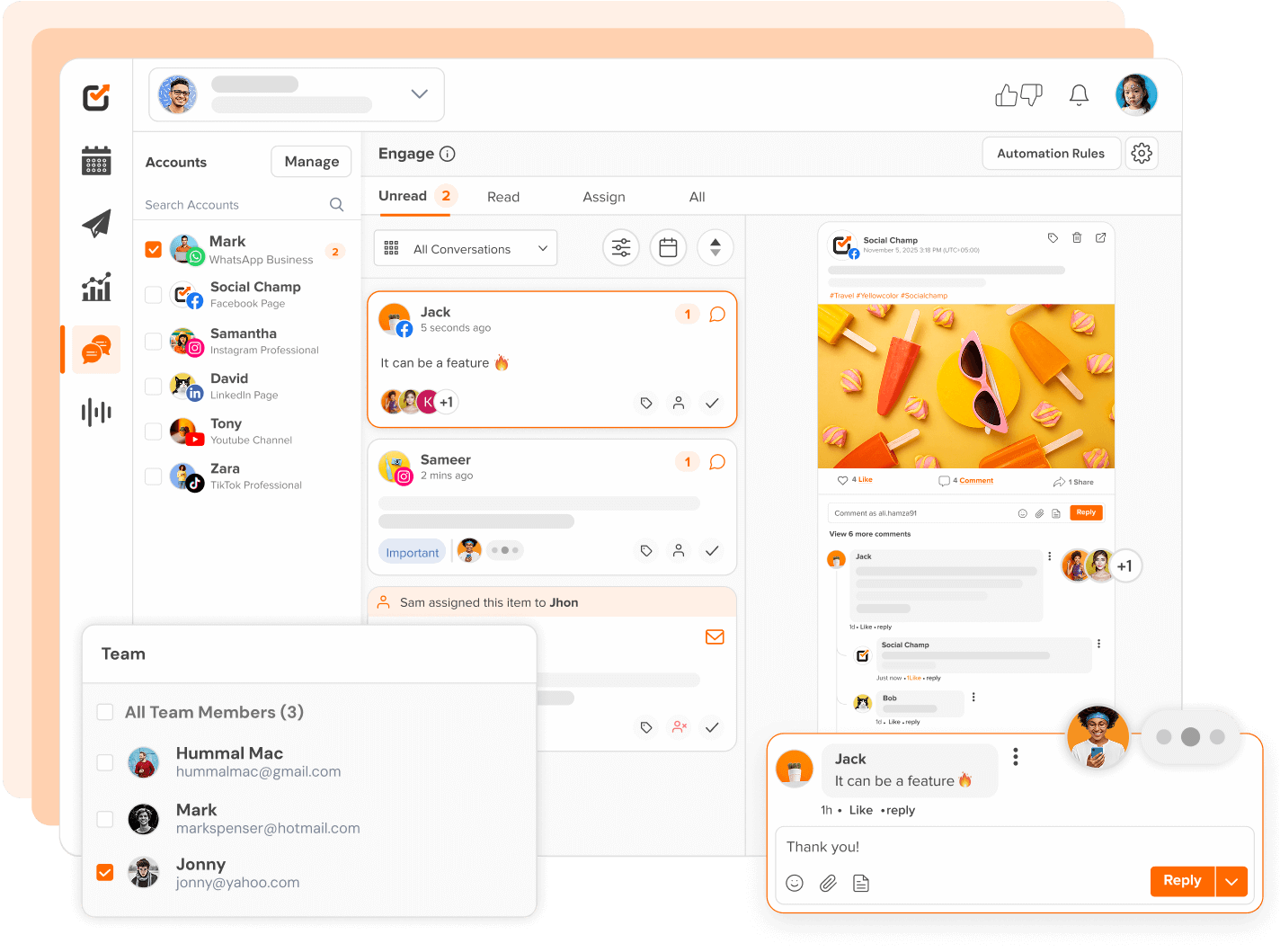 Boost Posts on Facebook & Instagram Easily | Social Champ 2 Boost Posts on Facebook & Instagram Easily | Social Champ 1