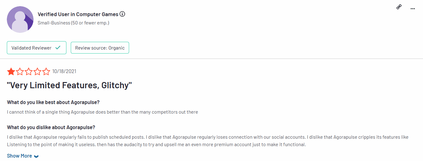 A User Reviewed Agorapulse’s Features