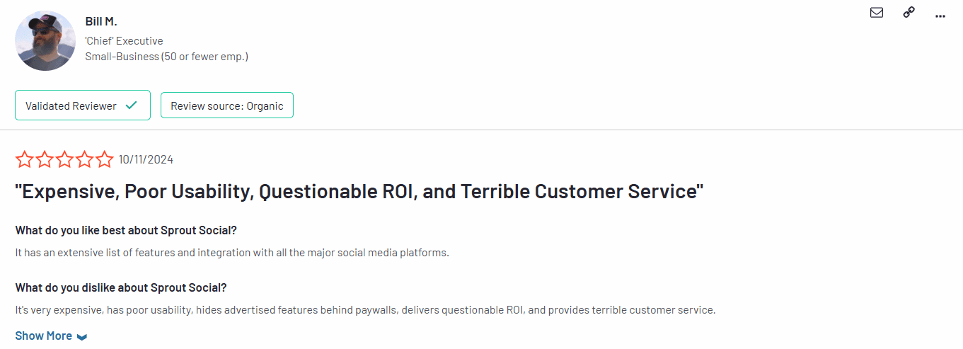 A User Reviewed Sprout Social’s Pricing, Usability, and Customer Service