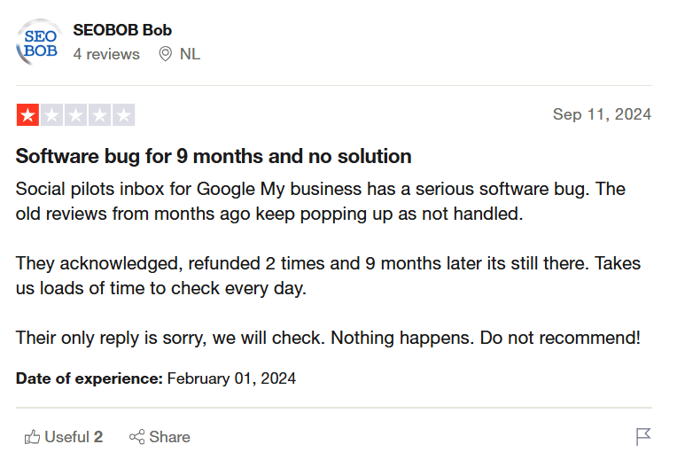 10 Best Sprinklr Alternatives for Social Media Management in 2025 31 A Review of SocialPilot on Trustpilot