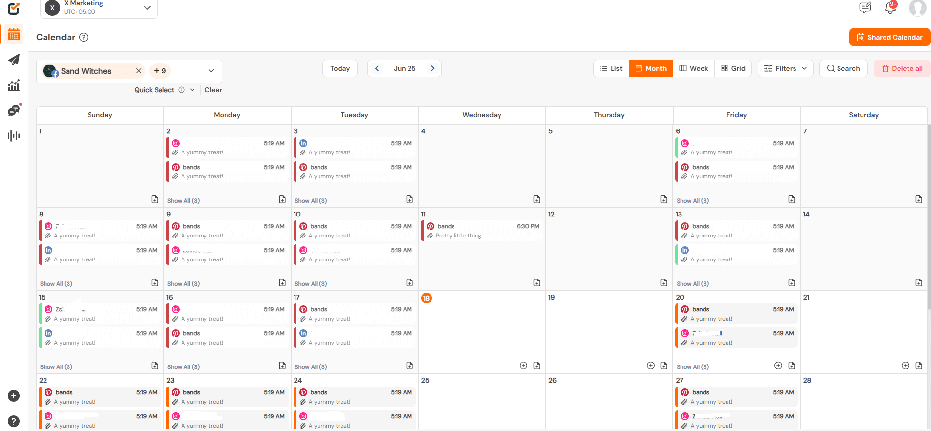 10 Best Sprinklr Alternatives for Social Media Management in 2025 10 Social Champ’s Content Calendar