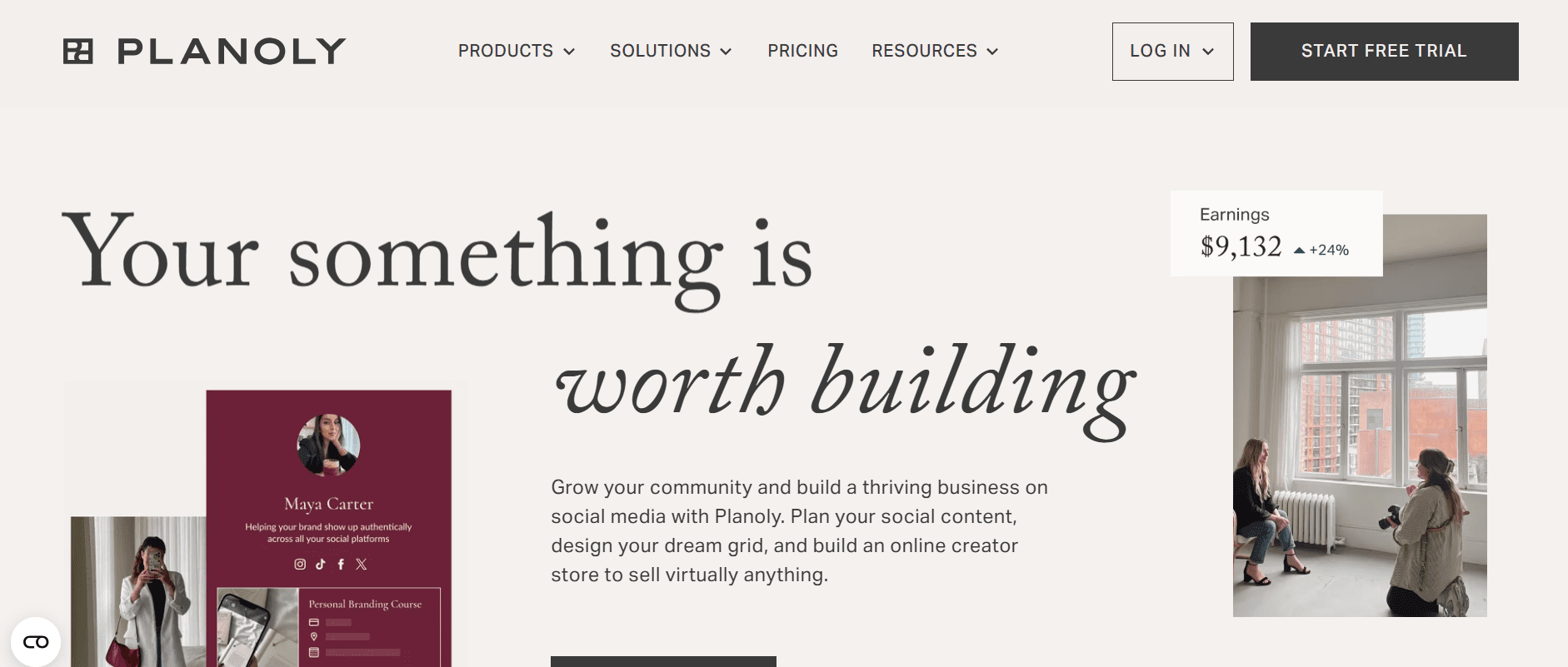 Planoly's Homepage