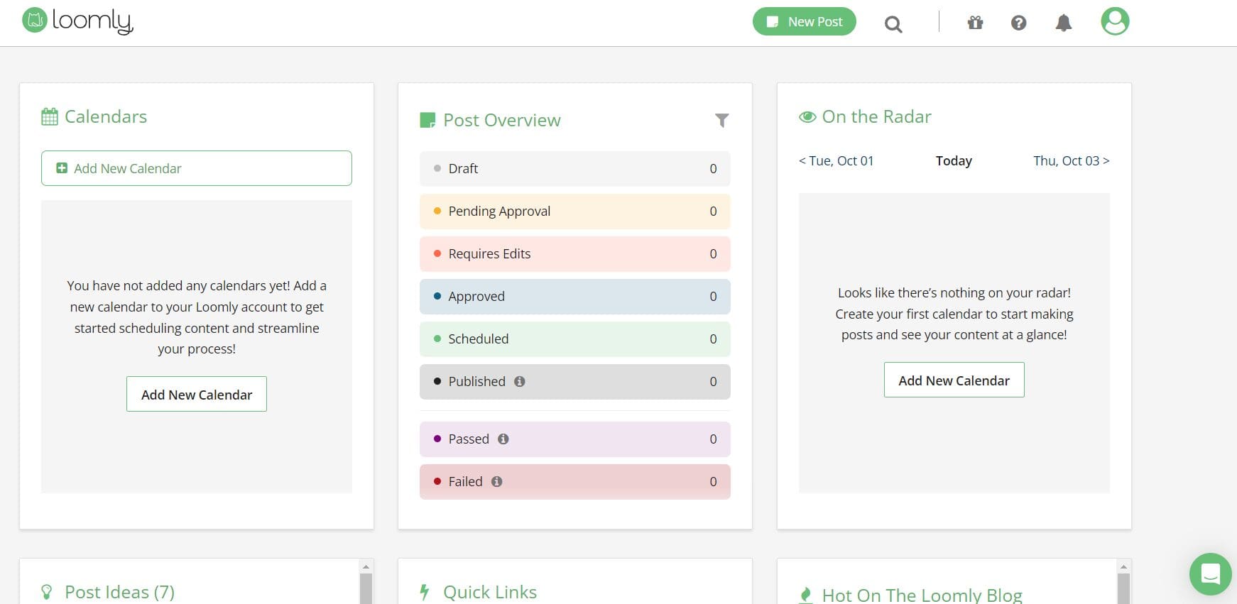 10 Best Sked Social Alternatives for Social Media Management in 2025 9 Loomly's Dashboard