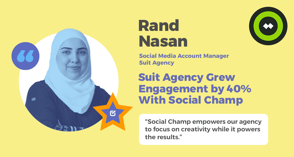 How Suit Agency Grew Engagement by 40% With Social Champ